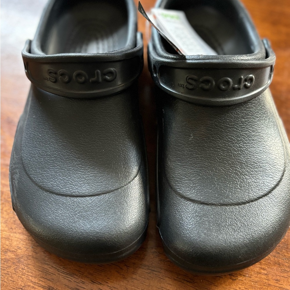 CROCS Kids Black Slip-On Slippers